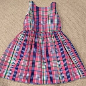 Polo by Ralph Lauren Pink and Blue Plaid Dress